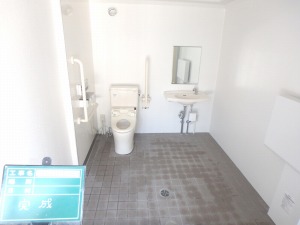 大分県施工事例 中津市公共工事 平田城址公衆トイレ新築工事